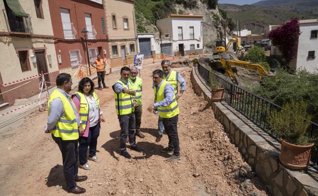 Diputación auxilia con obras de emergencia para reparar los daños por lluvias