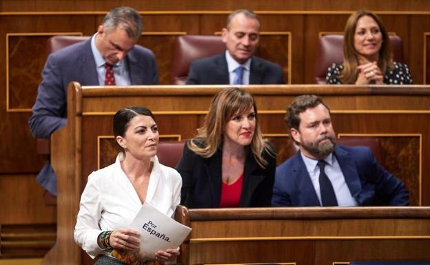 Olona: «En las elecciones sólo hay dos alternativas, o Vox o el abrazo del PP y el PSOE»