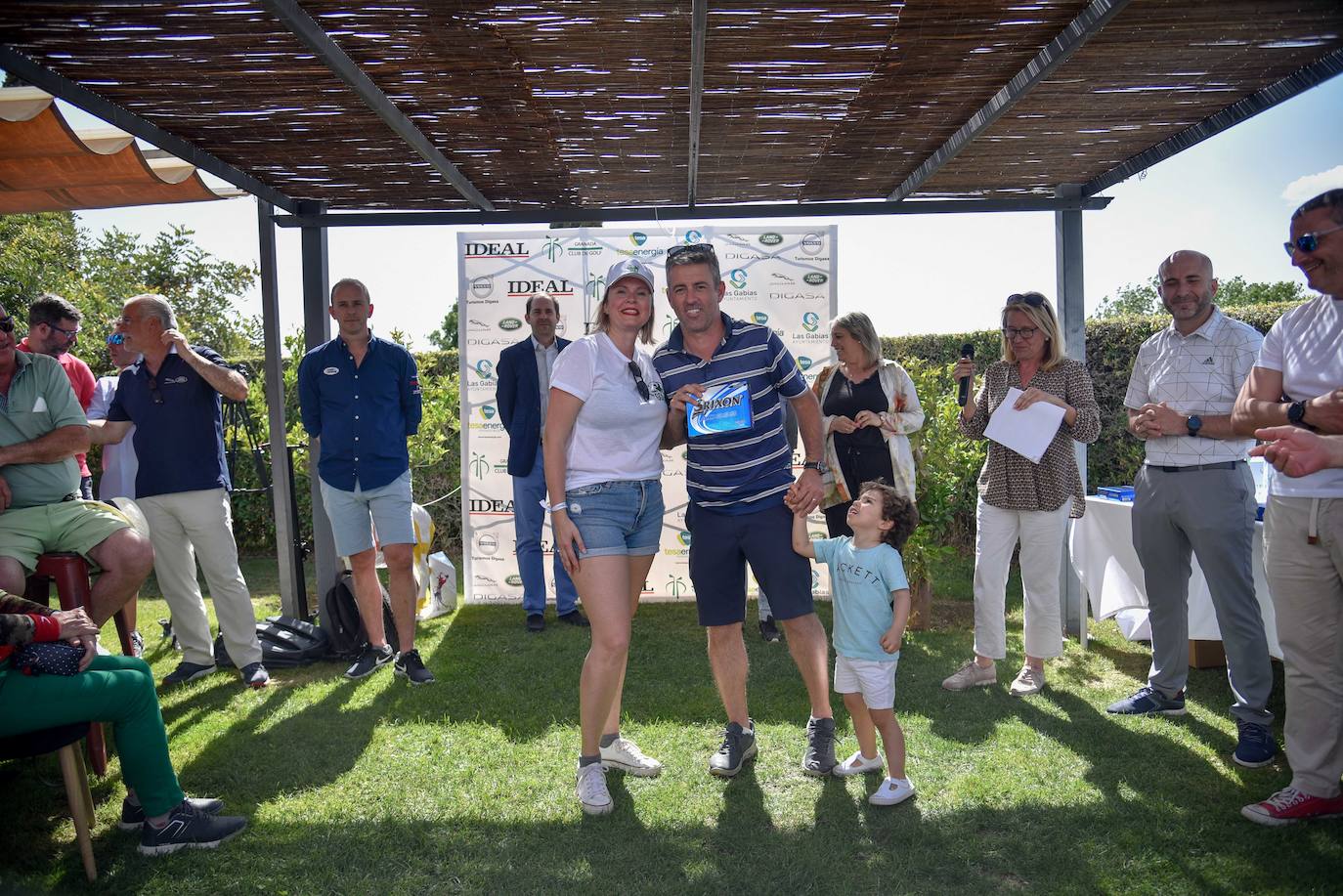 Las imágenes de la entrega de premios del torneo