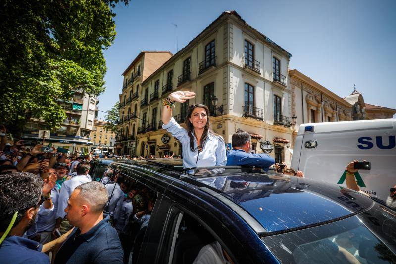 Santiago Abascal y Macarena Olona participan este domingo en un acto público en la Rambla