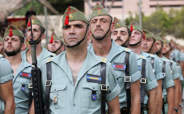 La Legión cumple 27 años en Almería