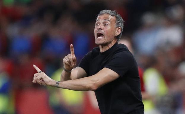 Luis Enrique: «Dependemos de nosotros y vamos a seguir dando caña»