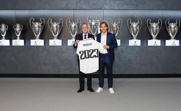 Modric, un año más en el Madrid, «con la ilusión y ganas del primer día»