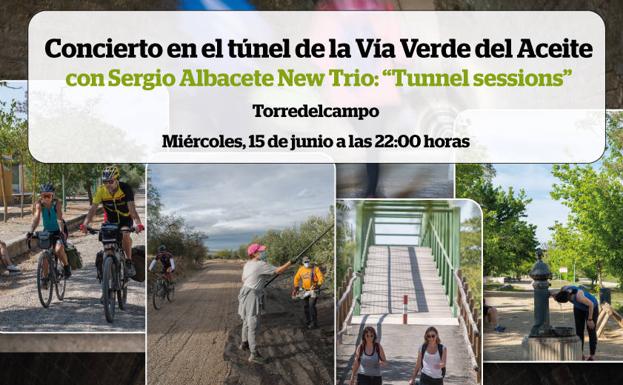 La Vía Verde del Aceite acogerá un concierto de jazz por su 20º aniversario