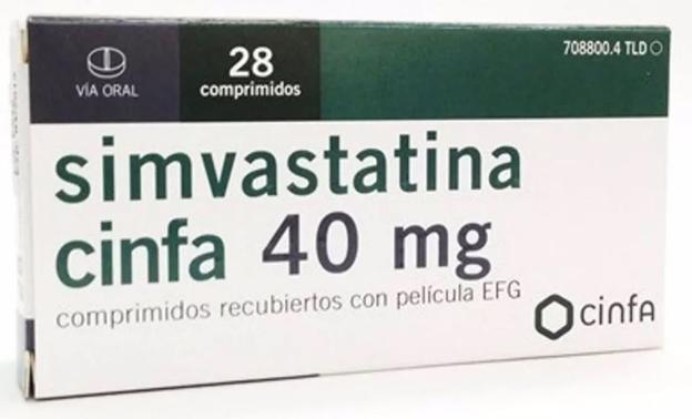 Los dolores o alergias como efectos de la simvastatina, medicamento para el colesterol