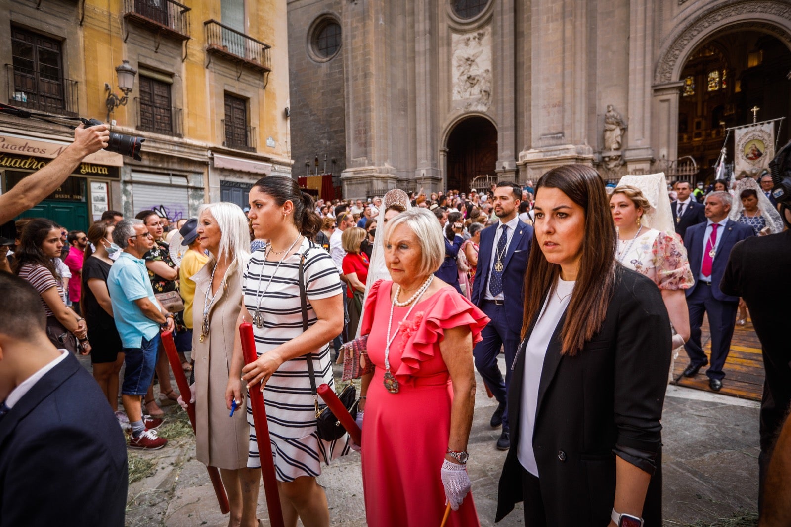 La procesión del Corpus en Granada, en imágenes