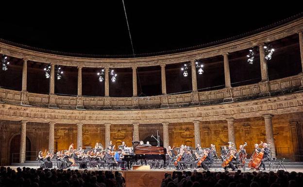 Noche de color y calor para iniciar el ciclo sinfónico del Festival