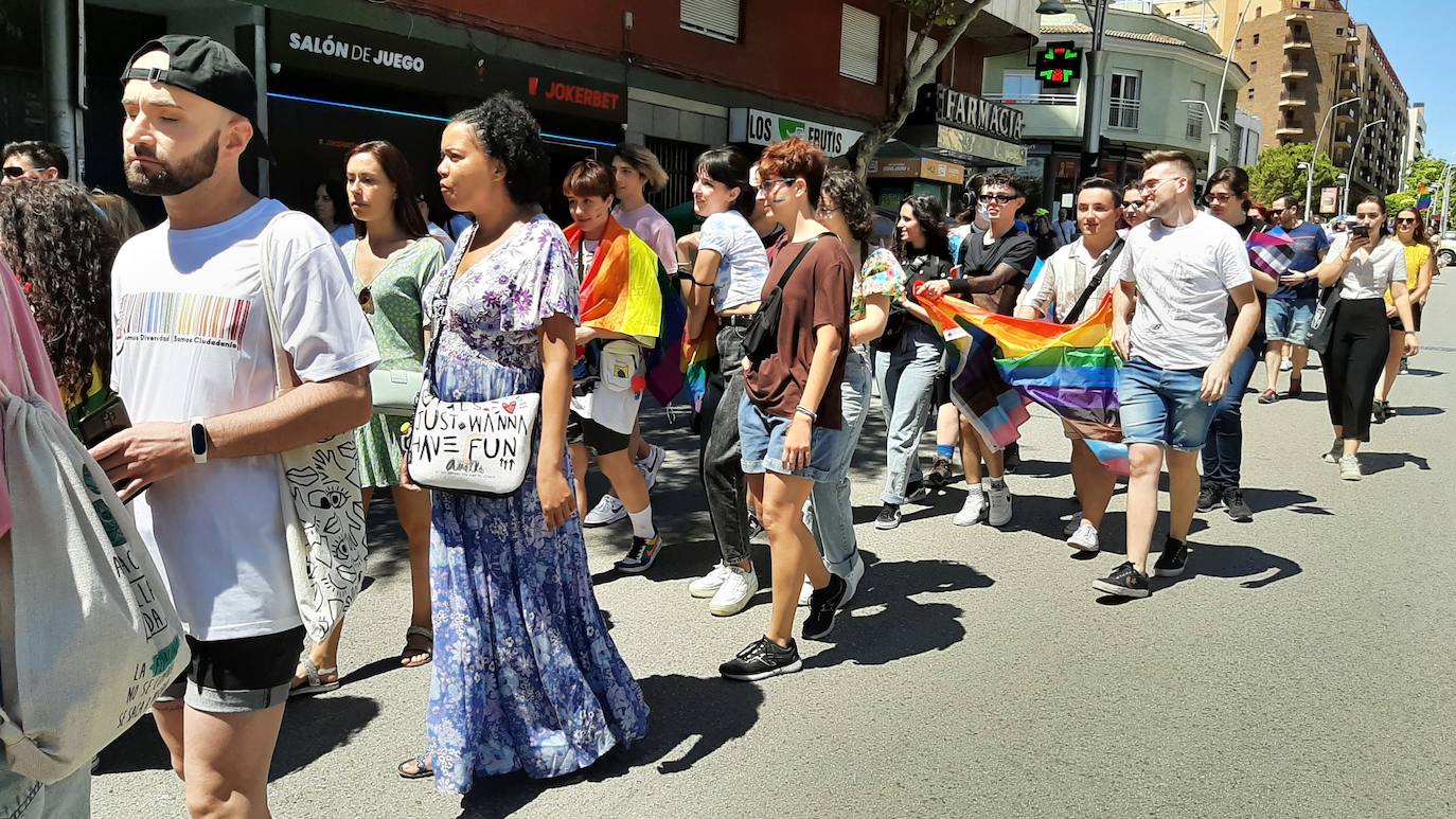 La manifestación del Orgullo LGTBI de Jaén, en imágenes