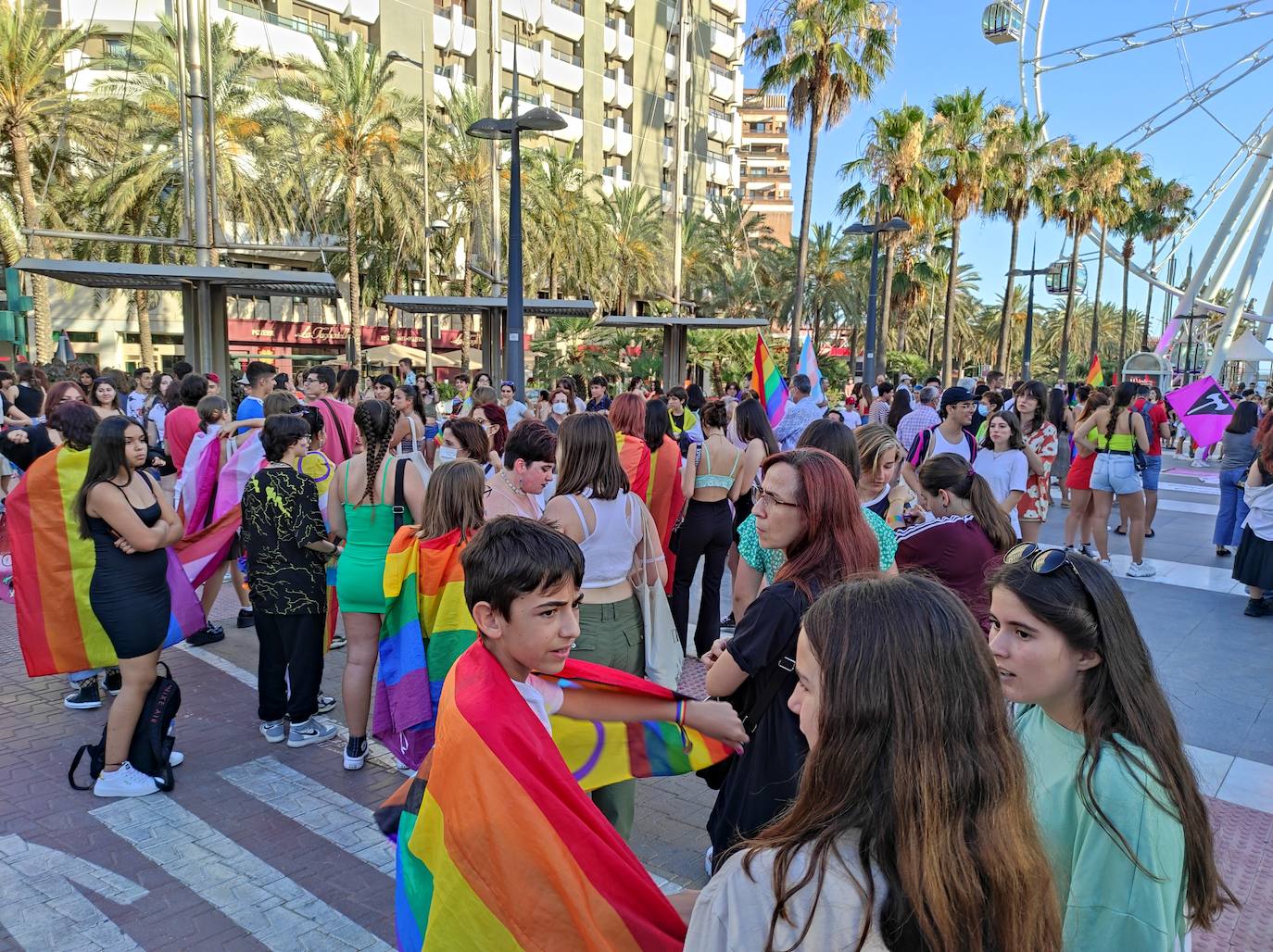 Almería presume de 'Orgullo' en un día reivindicativo