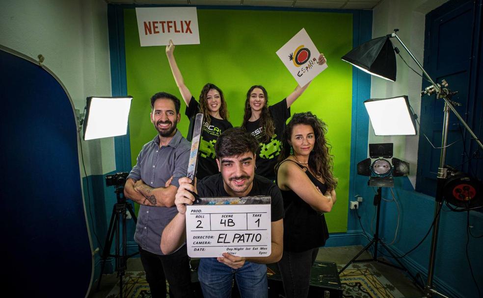 Tres alumnos de Granada estrenarán su primer corto en Netflix