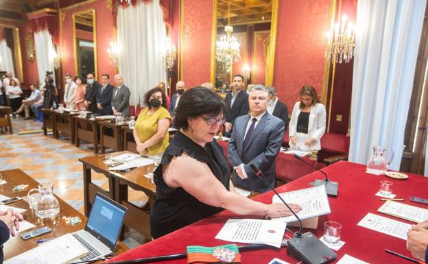 La nueva concejala Sandra Rodríguez: «Vengo a dejarme la piel por Granada»