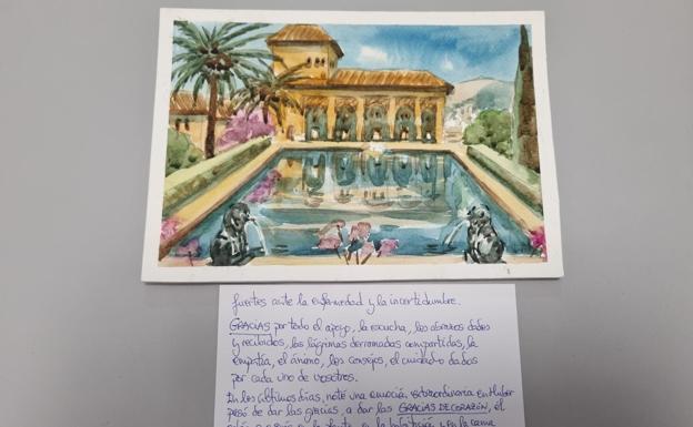 La carta de agradecimiento de un paciente de oncología que conmueve a todo un hospital en Granada