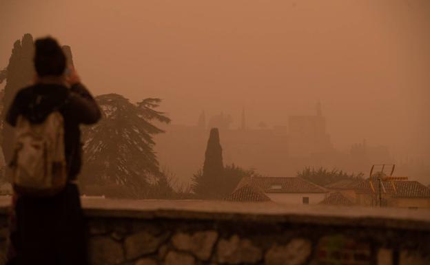 La calima llega de nuevo a Andalucía con temperaturas de 40 grados