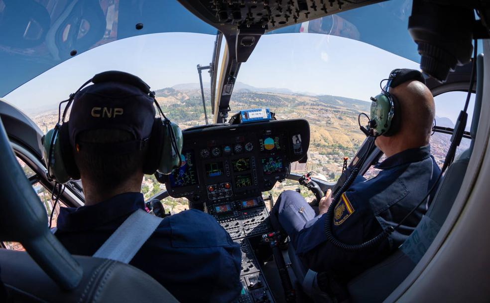 Los agentes 'invisibles' que vigilan Granada desde el aire