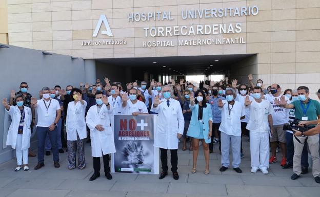 Las agresiones a sanitarios en Almería se disparan a niveles anteriores a la pandemia