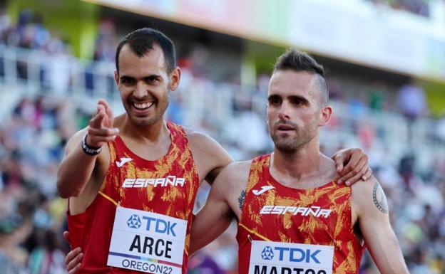 Arce y Conte rozan la plaza de finalistas