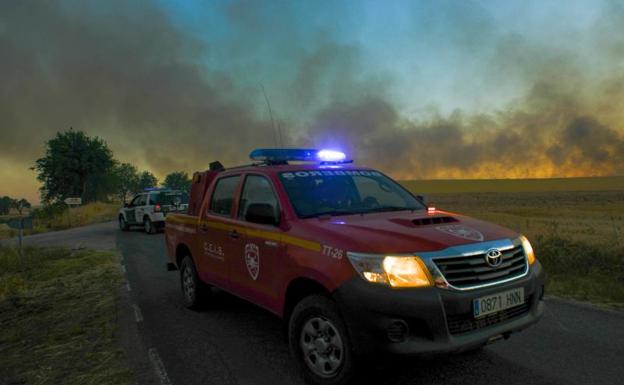 La negligencia de un agricultor provocó el fuego que casi quema la abadía de Silos