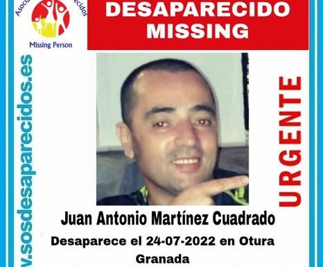 Denuncian la desaparición de un hombre en Otura desde el domingo pasado