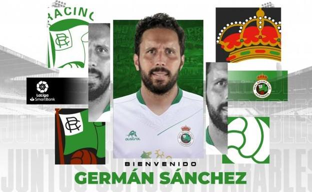 Germán ficha por el Racing de Santander