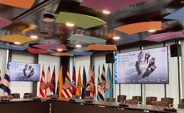 García Amado acude a la Asamblea de LaLiga