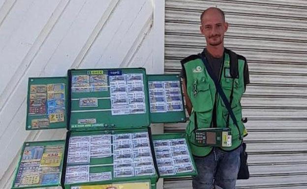Un vendedor andaluz de la ONCE que lleva un mes trabajando reparte casi un millón: «Estoy atacado»