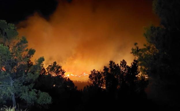 El incendio de Jódar, ya estabilizado, ha quemado más de 650 hectáreas