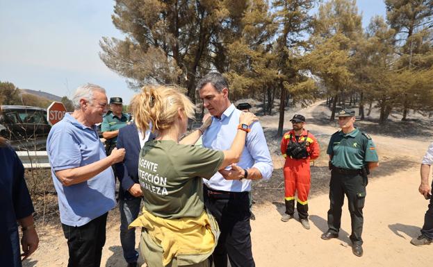 Investigan a cinco trabajadores como responsables del incendio de Ateca