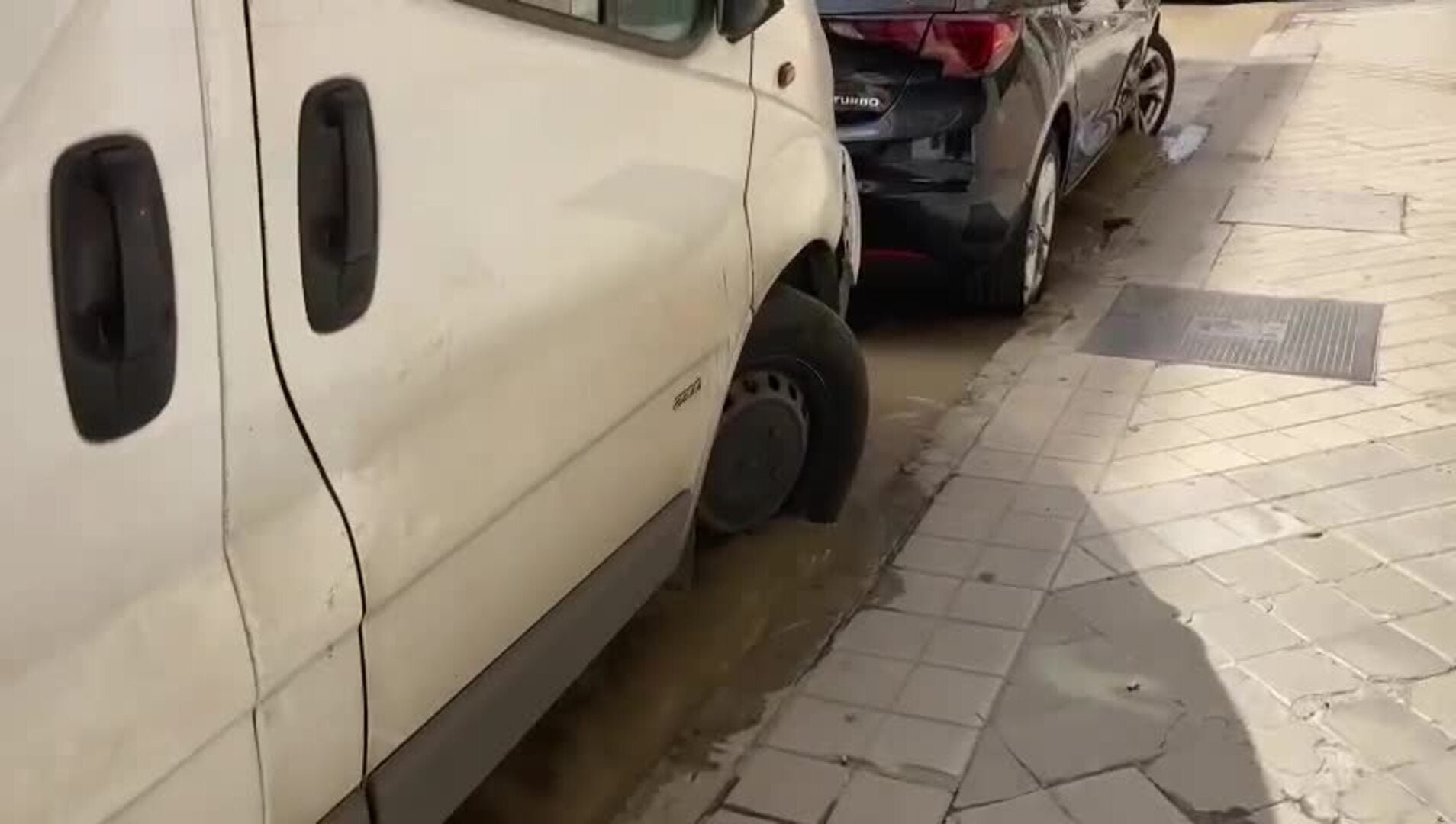 El Centro de Granada, inundado por una avería