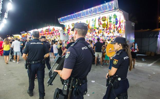 La Feria de Almería estará vigilada por más de 200 agentes y drones