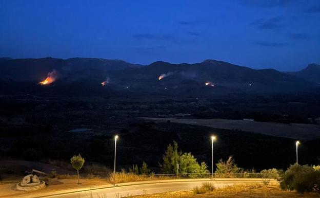 El Infoca pide más vigilancia policial en la Sierra de Segura pues teme nuevos fuegos