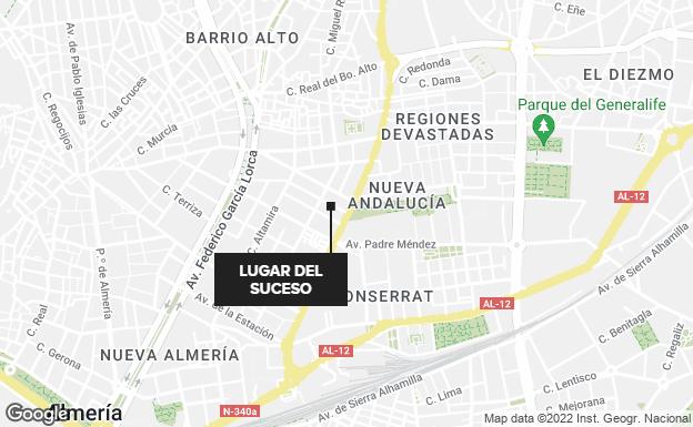 Muere un trabajador en Almería al caer desde un quinto piso cuando instalaba un aire acondicionado