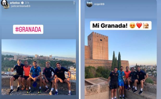 El exmadridista Arbeloa presume de Granada en Instagram y desea un pronto retorno a Primera