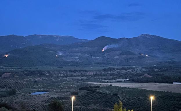 Controlado el incendio de Benatae