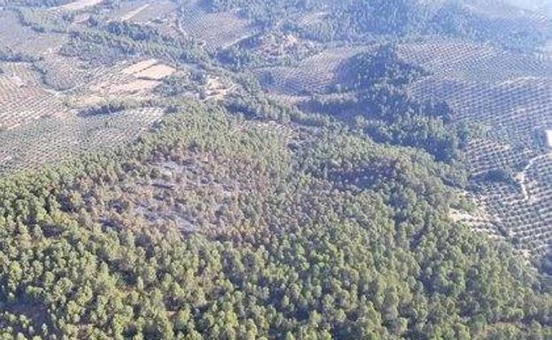 La Guardia Civil refuerza la vigilancia de Segura desde el inicio del incendio de Benatae