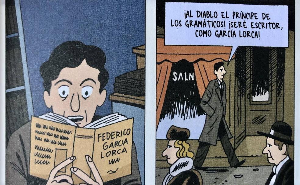 La última viñeta de Cohen y Lorca