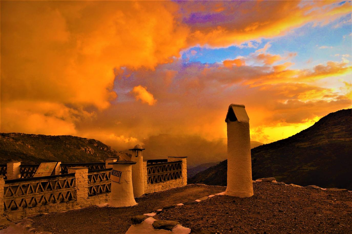 Capileira, un paraíso para contemplar atardeceres