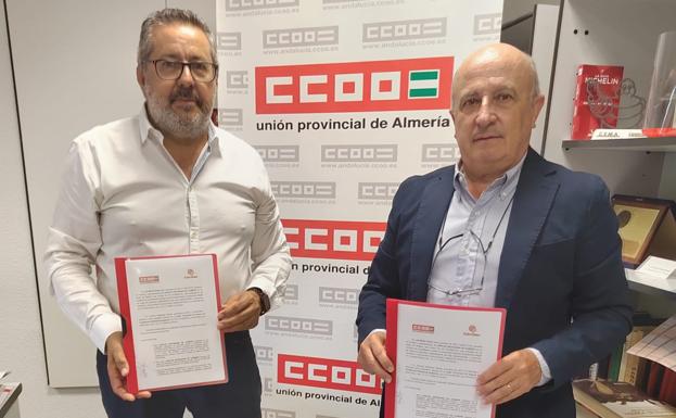 CC OO y Cáritas firman un acuerdo de colaboración en formación