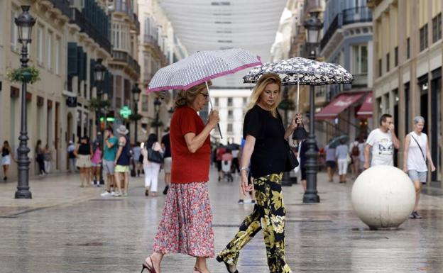 Tormentas, calima y cambio de las temperaturas en Andalucía para los próximos días