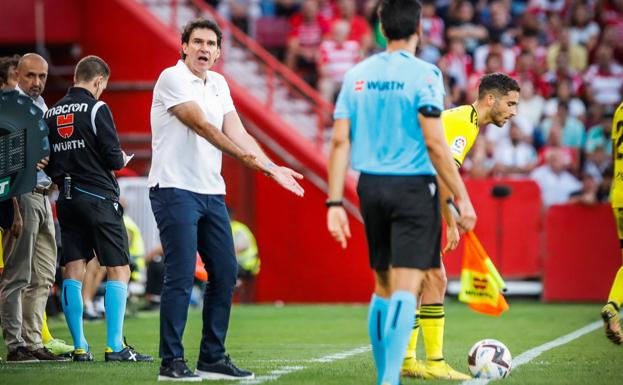 Karanka: «Fue un partido muy complicado y muy malo pero con tres puntos muy importantes»
