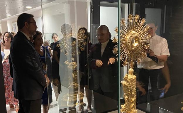 La Universidad de Jaén muestra la Custodia mexicana de Siles