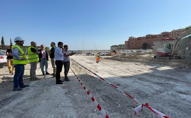 Las calles alrededor del centro de salud del Bulevar, para final de año