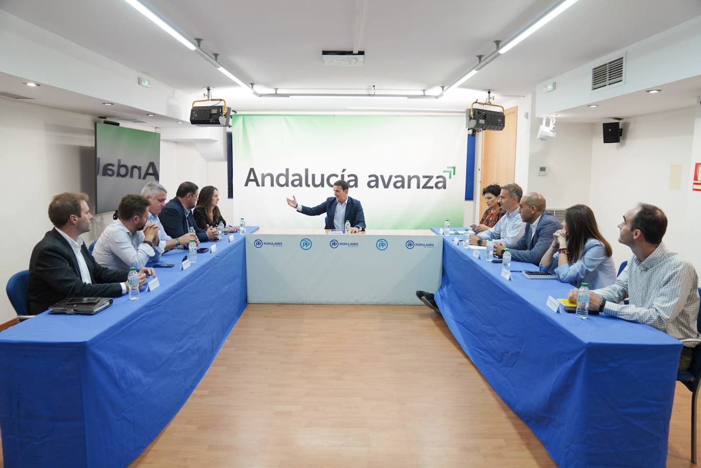 García, convencido de la «excelente gestión» que realizarán los delegados territoriales del PP
