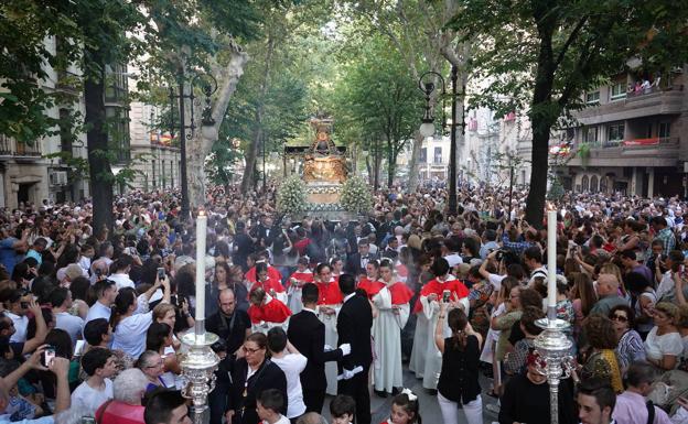 La Patrona cumple la tradición de cada domingo último de septiembre