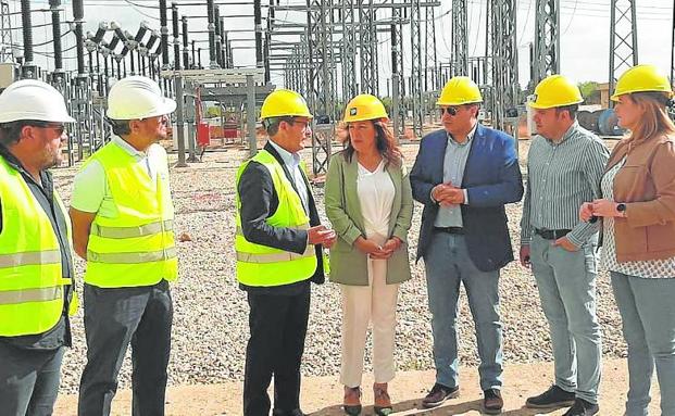La ampliación de la subestación eléctrica en Marmolejo favorece la transición energética