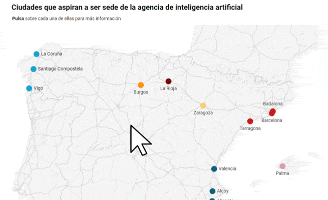 15 ciudades mueven ficha para hacerse con la agencia de inteligencia artificial