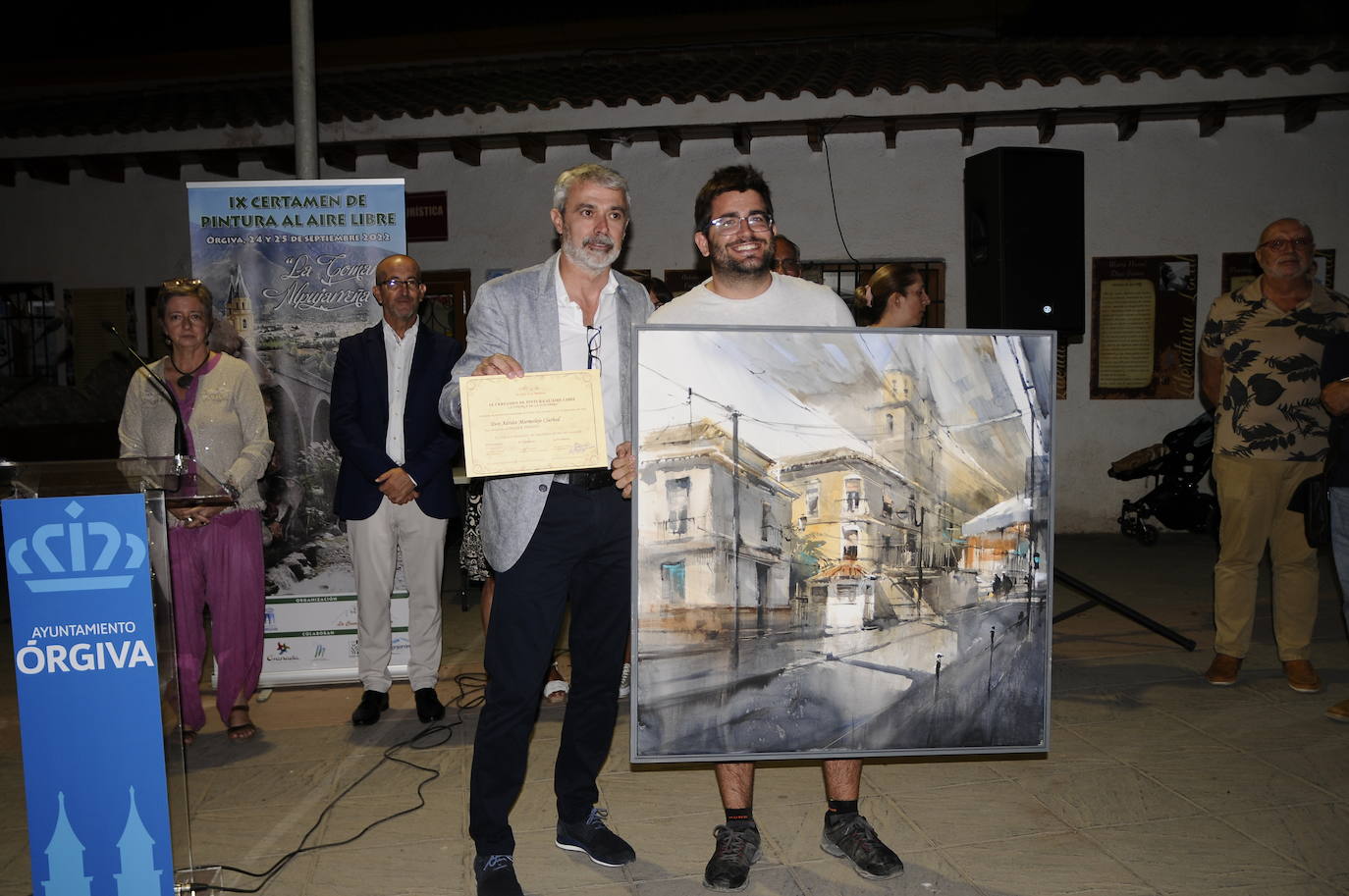 Adrián Marmolejo gana el IX Certamen de Pintura al Aire Libre de La Alpujarra