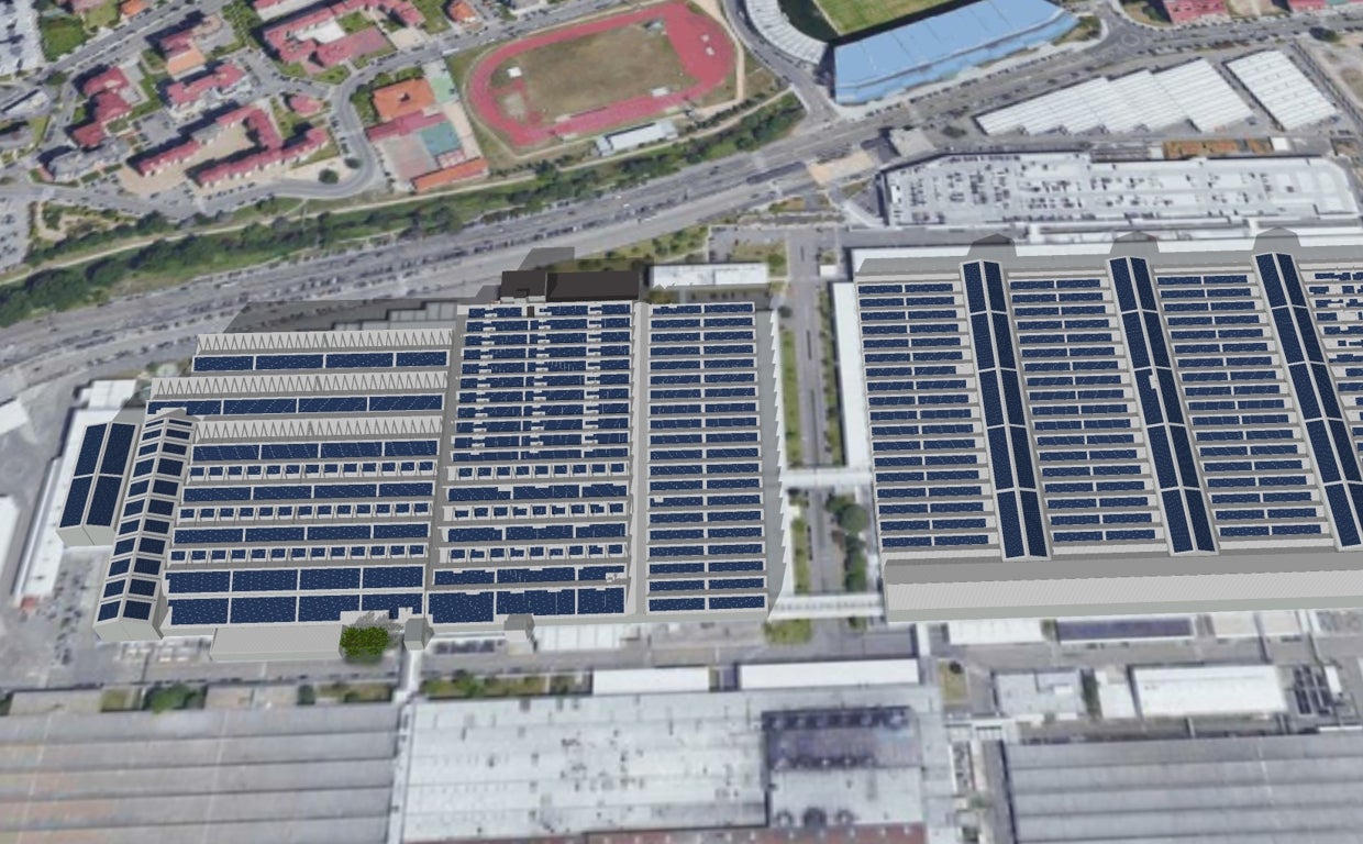 Stellantis monta en Vigo la mayor instalación fotovoltaica de autoconsumo de España