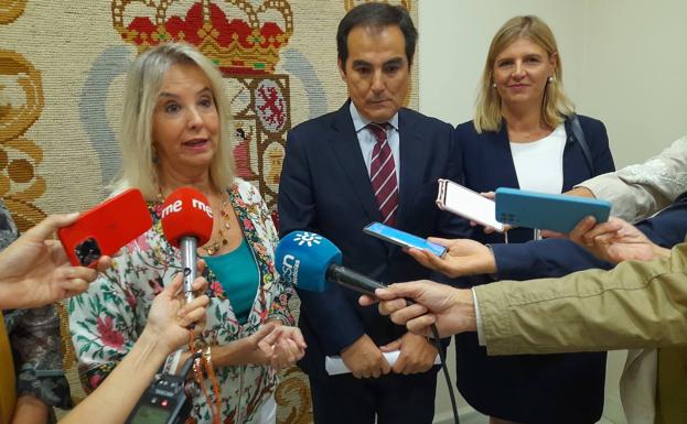 Nieto ratifica su compromiso para buscar una solución «definitiva» consensuada a las sedes judiciales de Granada