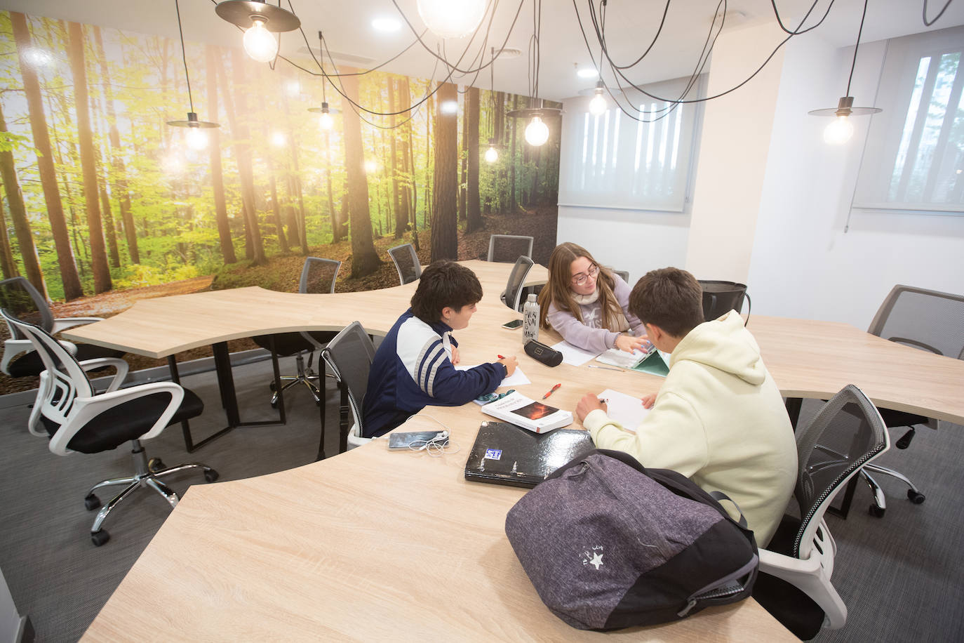 Bibliotecas, salas de estudio y piscinas para estudiantes en las residencias de Granada