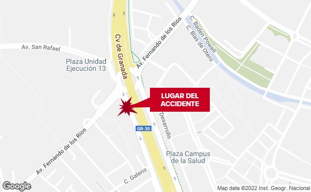 Un herido en Armilla al ser arrollado cuando circulaba en patinete